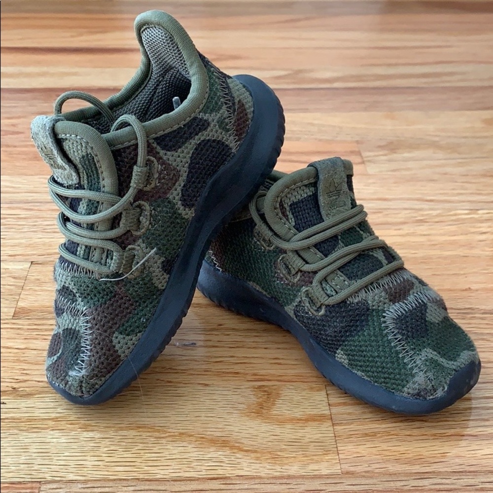 Adidas Tubular Shadow J toddler 7 camouflaged